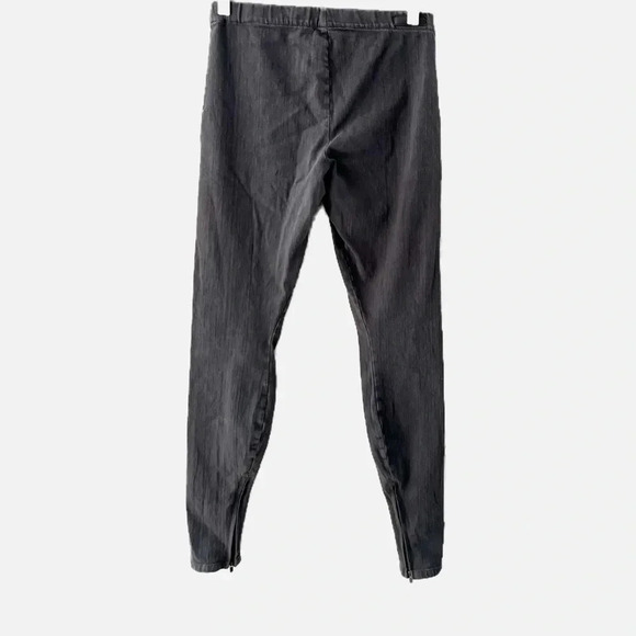 Joe’s Jeggings Pull On Stretch Leggings Gray Jeans Ankle Zip Size Small - Picture 3 of 6